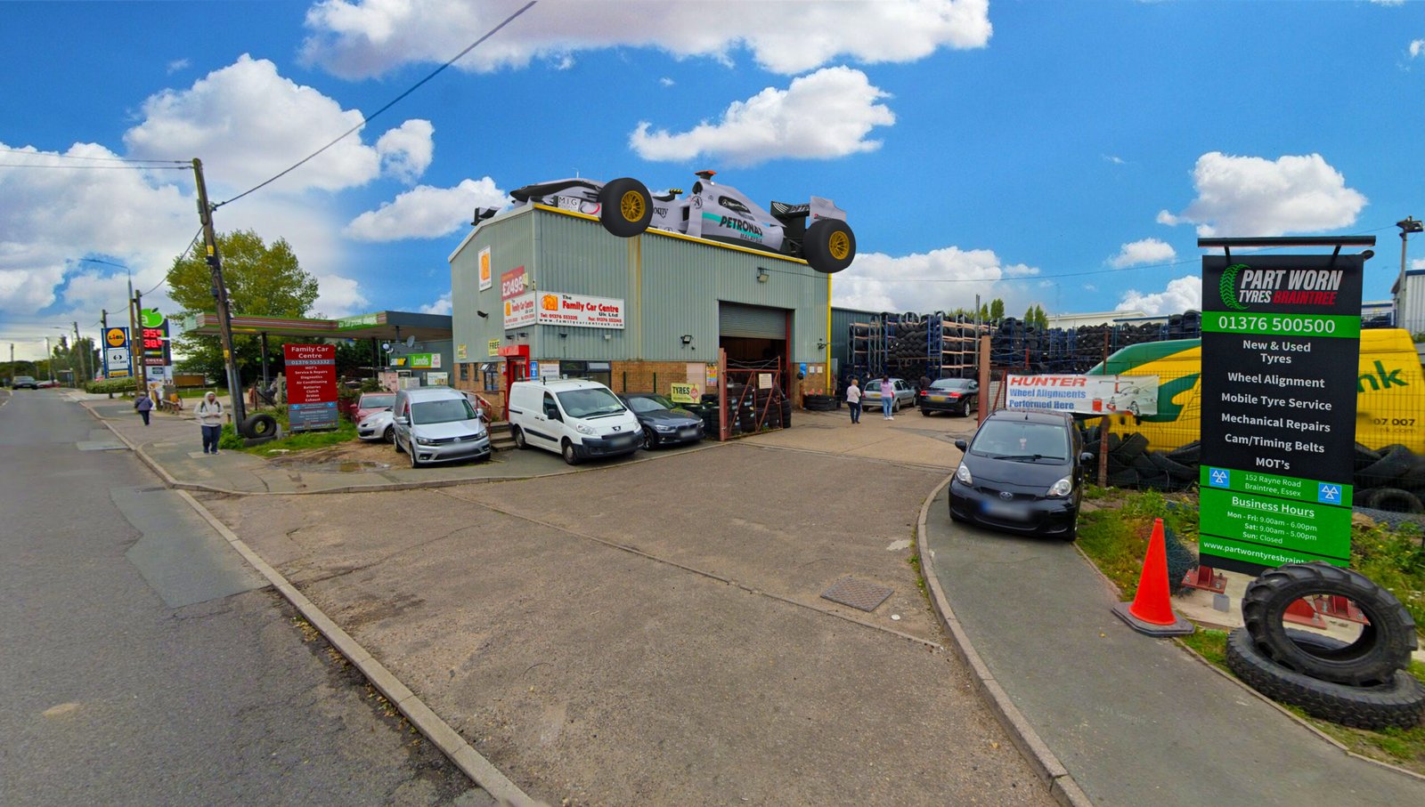 Quality tyres and expert mechanics